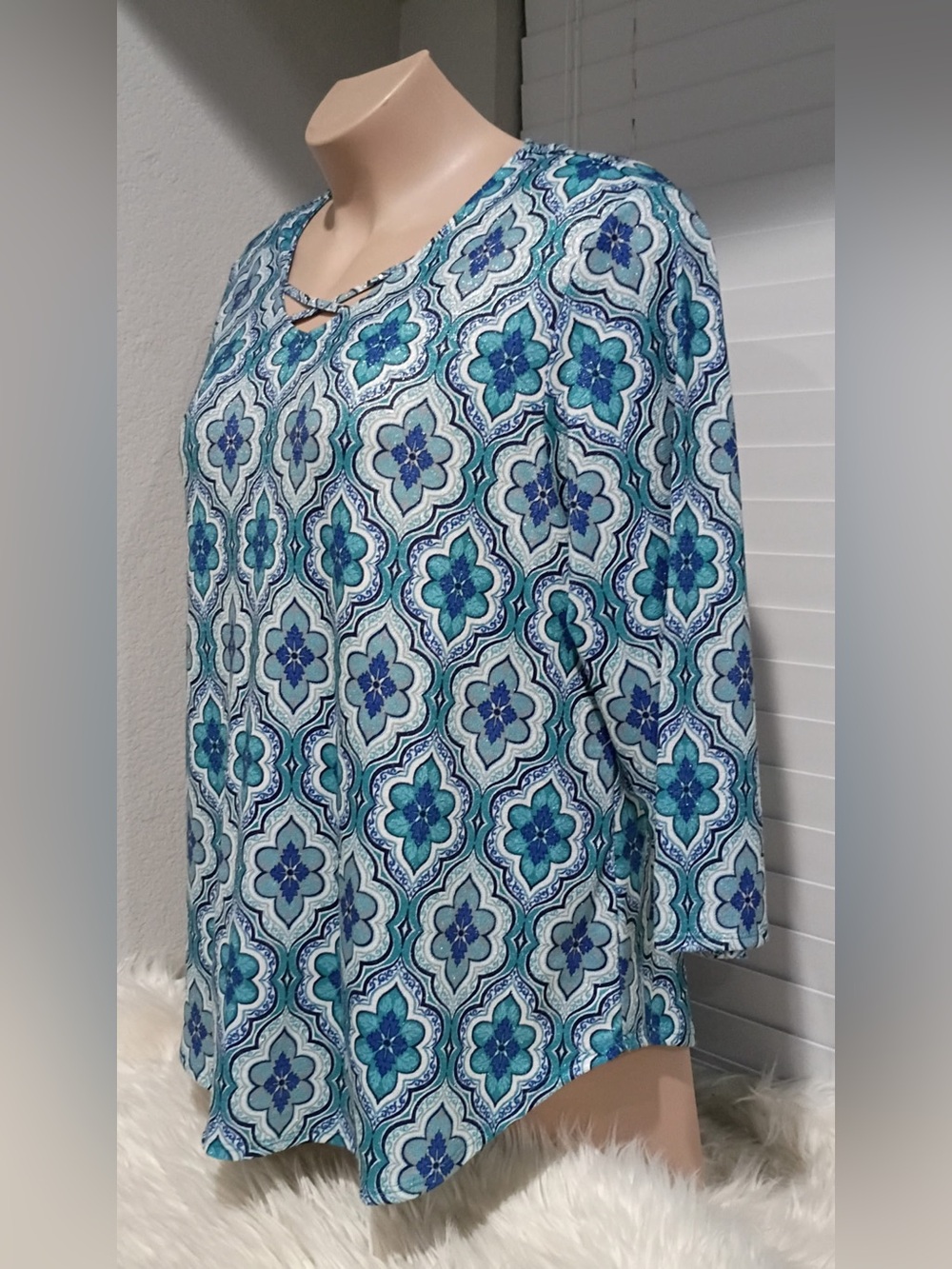 Ruby Rd Women’s 1X Lightweight Sweater - Picture 5 of 6